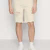 Pier One Shorts Vaqueros -Beige