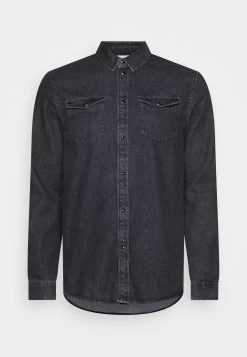 Pier One Denim - Camisa - Black
