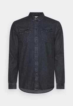 Pier One Denim - Camisa - Black