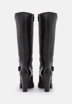 Pier One Leather- Botas De Tacón - Black 9 Pier One Leather- Botas De Tacón - Black -Pier One 7cb62e0f111948a18dc810c791bc4015