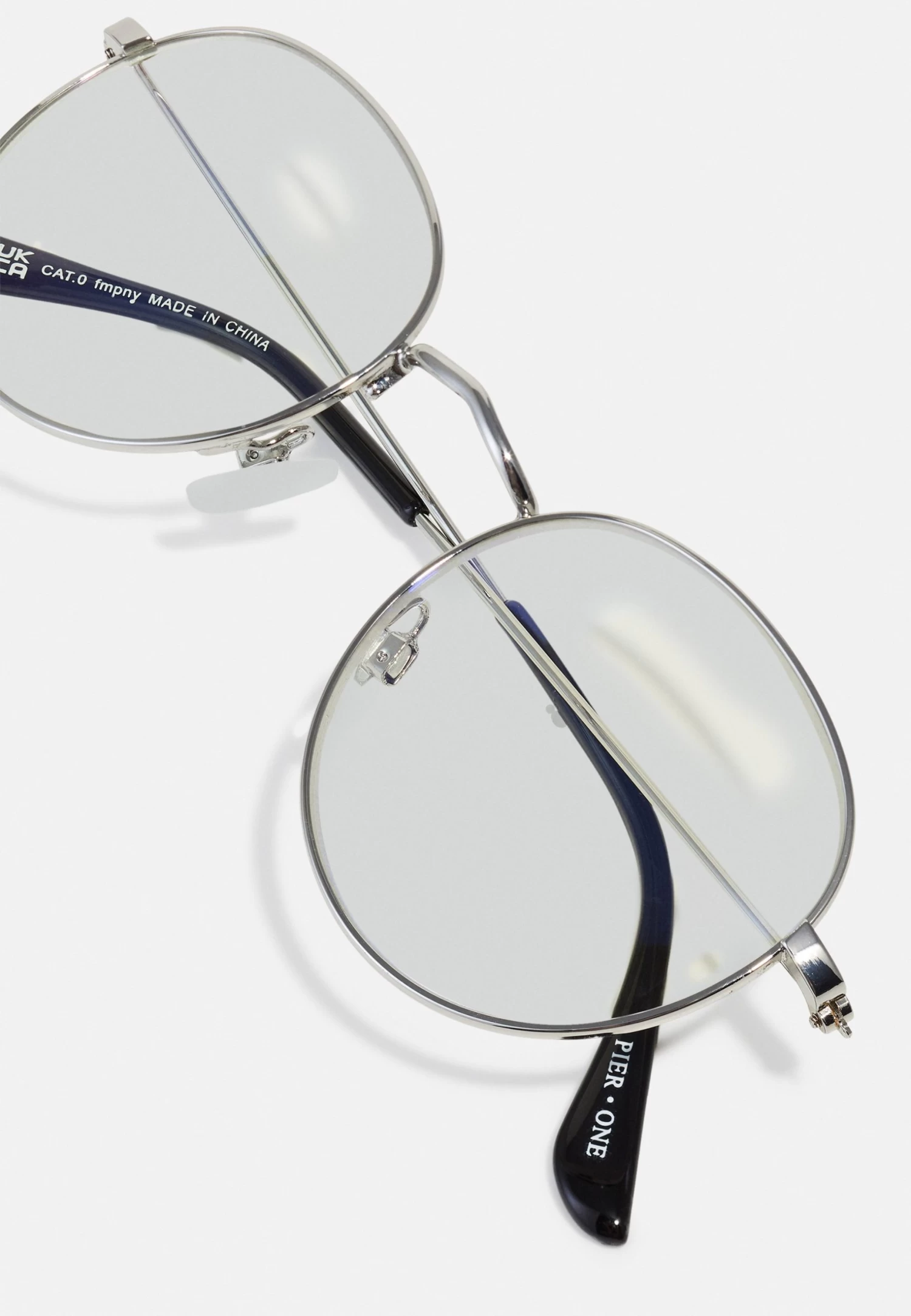 Pier One Unisex - Gafas Con Filtro De Luz Azul - Silver 4 Pier One Unisex - Gafas Con Filtro De Luz Azul - Silver - Imagen 4