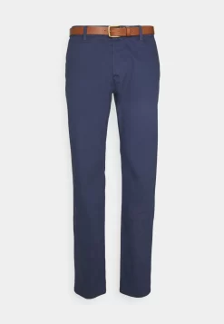 Pier One Belted - Pantalones Chinos - Dark Blue -Pier One 83b11f5b22054838bfdec3cfe2b56871 scaled