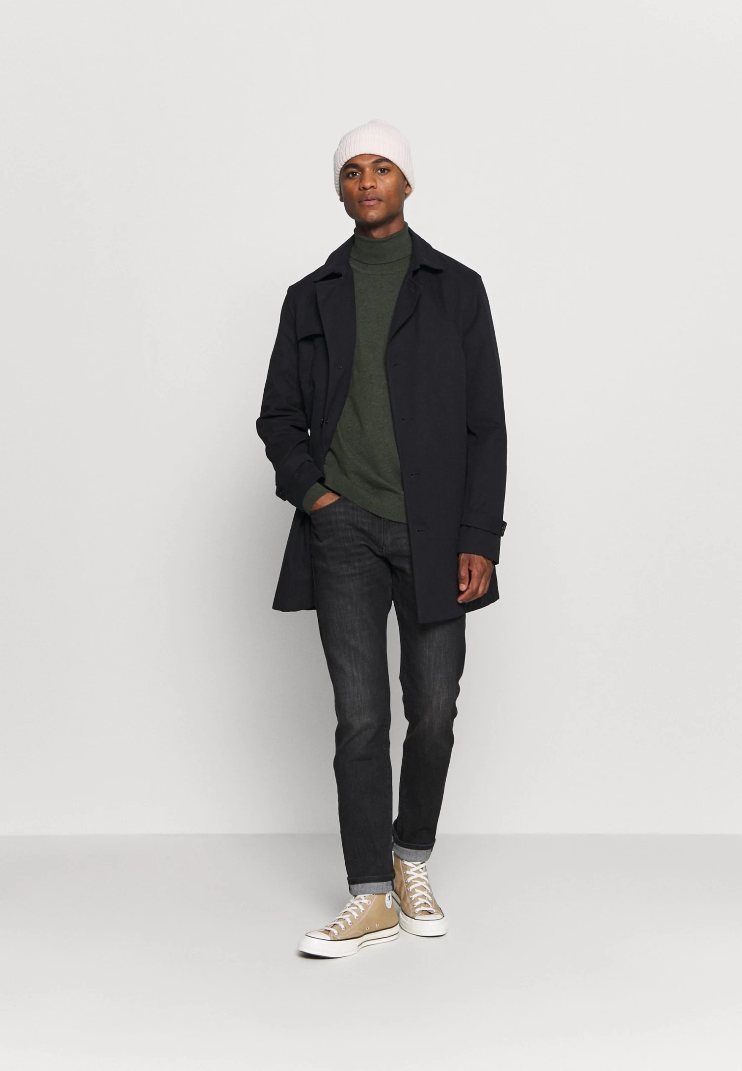 Pier One Jersey De Punto - Mottled Olive 2 Pier One Jersey De Punto - Mottled Olive - Imagen 2