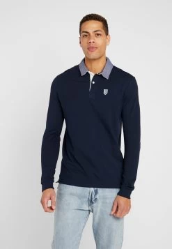 Pier One Collar Rugby - Polo - Dark Blue