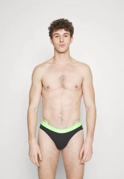 Pier One Branded Waistband Briefs 3 Pack - Braguitas - Black -Pier One 87822367847c47febdfb486f93afed0b