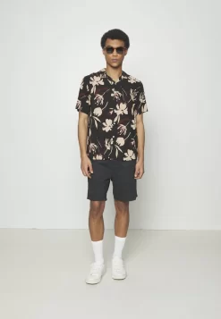 Pier One 2 Pack - Shorts - Olive/Black