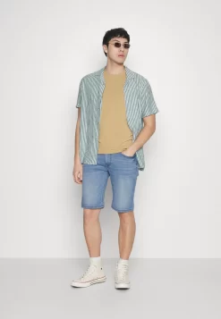 Pier One Shorts Vaqueros - Light Blue Denim