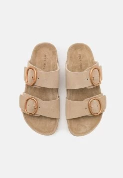 Pier One Leather - Sandalias Planas - Beige -Pier One 9b43ae7f6ea84e8787fe1a5129e1ca00