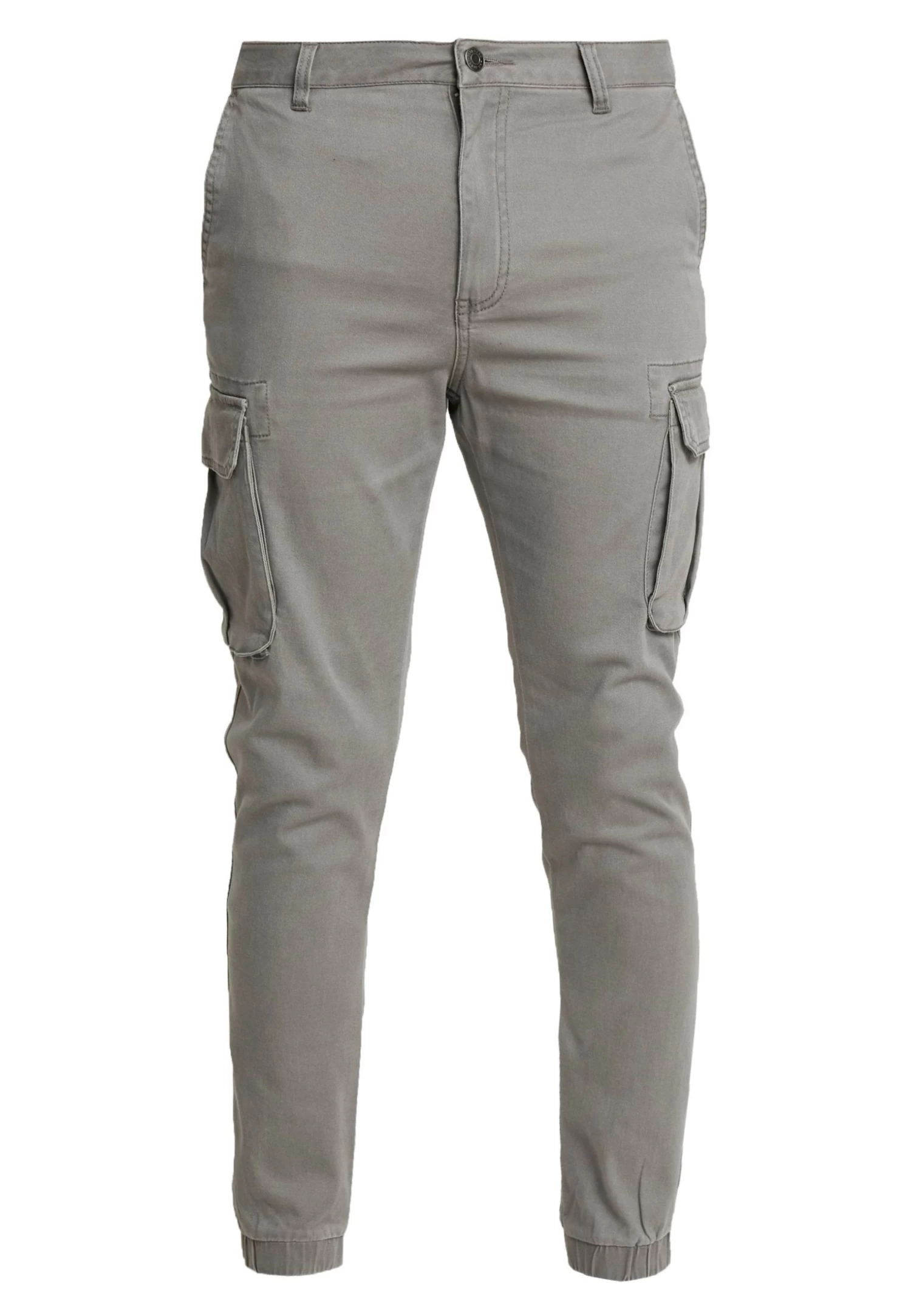 Pier One Cuffed Skinny Trouser- Pantalones Cargo - Grey 5 Pier One Cuffed Skinny Trouser- Pantalones Cargo - Grey - Imagen 5