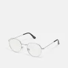 Pier One Unisex - Gafas Con Filtro De Luz Azul - Silver