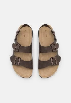 Pier One Unisex - Sandalias - Dark Brown 9 Pier One Unisex - Sandalias - Dark Brown -Pier One a689817c07e34f47aa63a98de89f094a