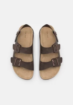 Pier One Unisex - Sandalias - Dark Brown -Pier One a689817c07e34f47aa63a98de89f094a scaled