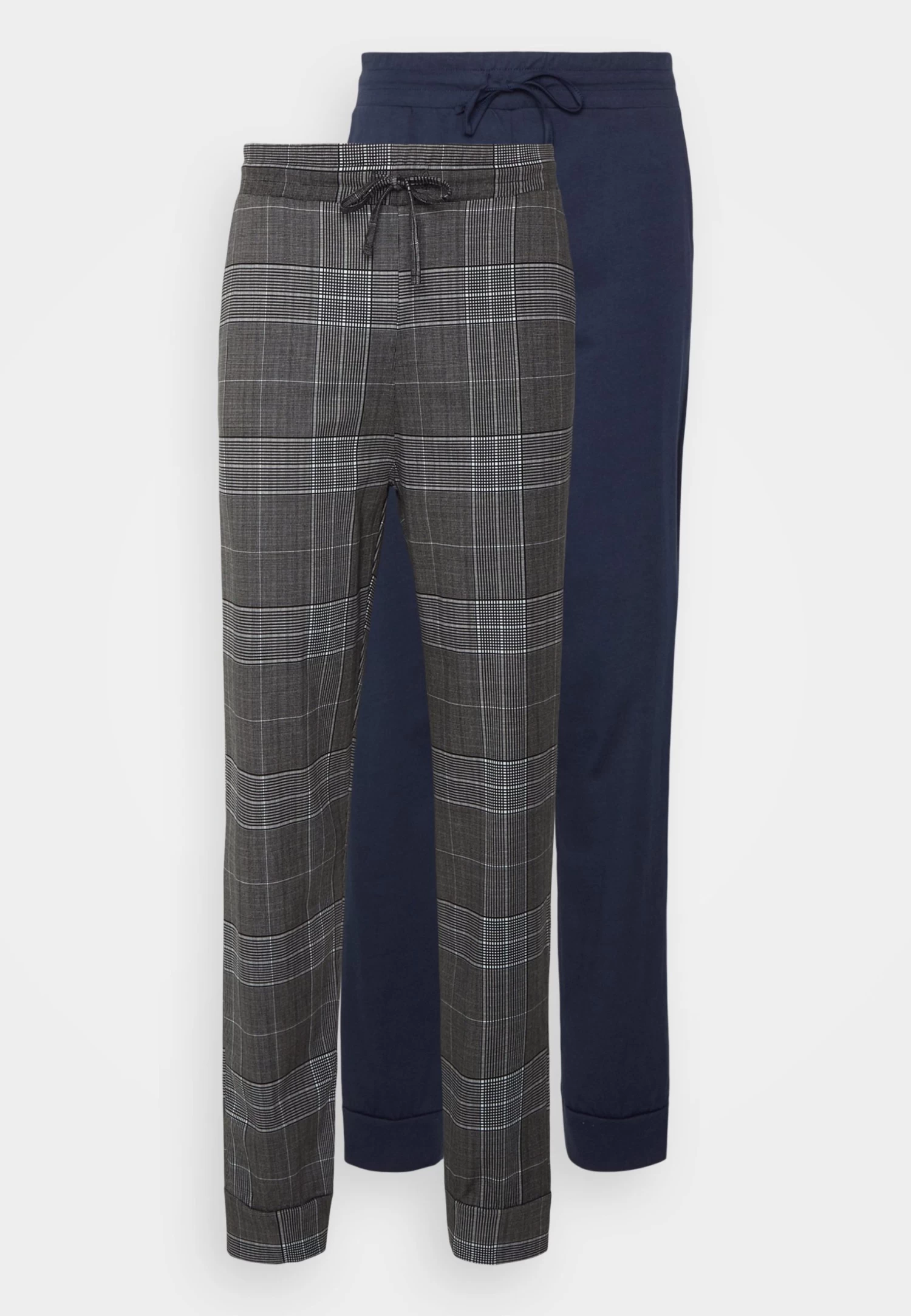 Pier One 2 Pack - Pantalón De Pijama - Dark Blue/Blue 1 Pier One 2 Pack - Pantalón De Pijama - Dark Blue/Blue