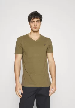 Pier One V Neck Bird Tonal 3 Pack - Camiseta Básica - White/Dark Green/Black 11 Pier One V Neck Bird Tonal 3 Pack - Camiseta Básica - White/Dark Green/Black -Pier One b05f497ad835452c8b8e320e7832a6fe scaled
