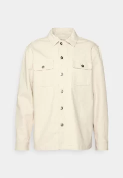 Pier One Undyed Twill- Chaqueta Vaquera - White -Pier One b0d894220b7e4410aed740b23e3ec3f5 scaled