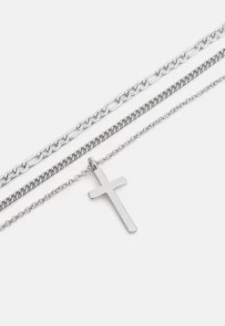 Pier One Unisex 3 Pack - Collar - Silver-Coloured -Pier One b1843abc9ff74b508910d3d2e2c55725 scaled