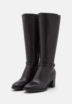 Pier One Leather - Botas - Black -Pier One b590fb94a88a4225911b305fd0beeb54