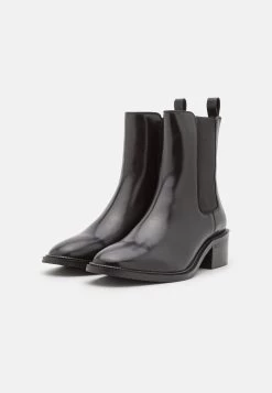 Pier One Leather- Botines - Black -Pier One b7042fecf6ff42c1a440708ce3e55e9e