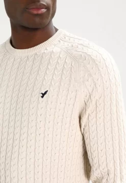 Pier One Jersey De Punto - Off-White -Pier One ba1cc6145e0443099ea0edf38fe53ae1