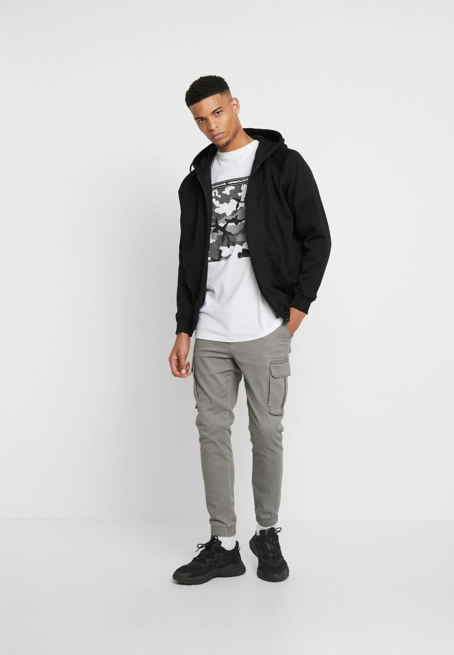 Pier One Cuffed Skinny Trouser- Pantalones Cargo - Grey 2 Pier One Cuffed Skinny Trouser- Pantalones Cargo - Grey - Imagen 2