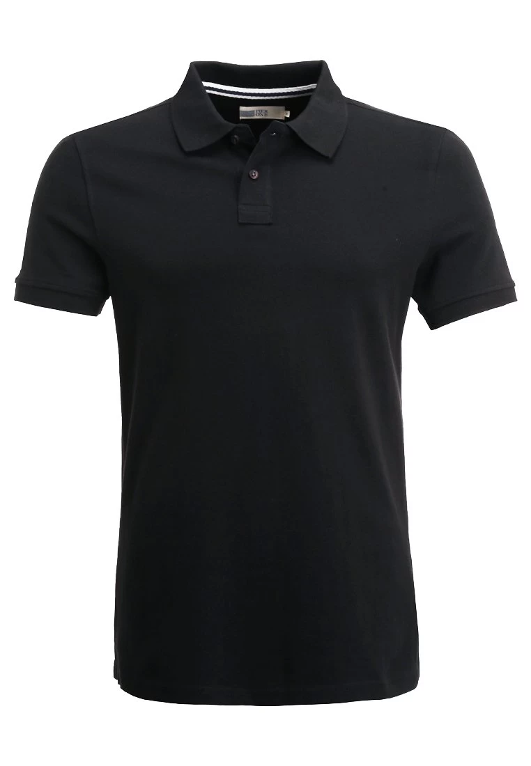 Pier One Basic - Polo - Black 5 Pier One Basic - Polo - Black - Imagen 5