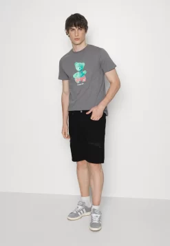 Pier One Unisex 2 Pack - Shorts Vaqueros - Blue/Black Denim -Pier One c0a1e1b030fa43118f482c2c587cc919 scaled