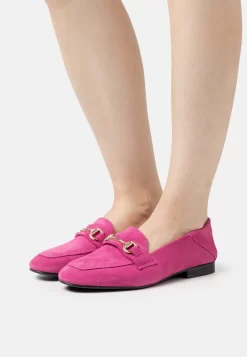 Pier One Leather - Mocasines - Pink