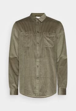 Pier One Corduroy Overshirt - Camisa - Khaki