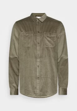 Pier One Corduroy Overshirt - Camisa - Khaki