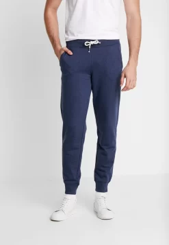 Pier One Pantalones Deportivos - Mottled Dark Blue