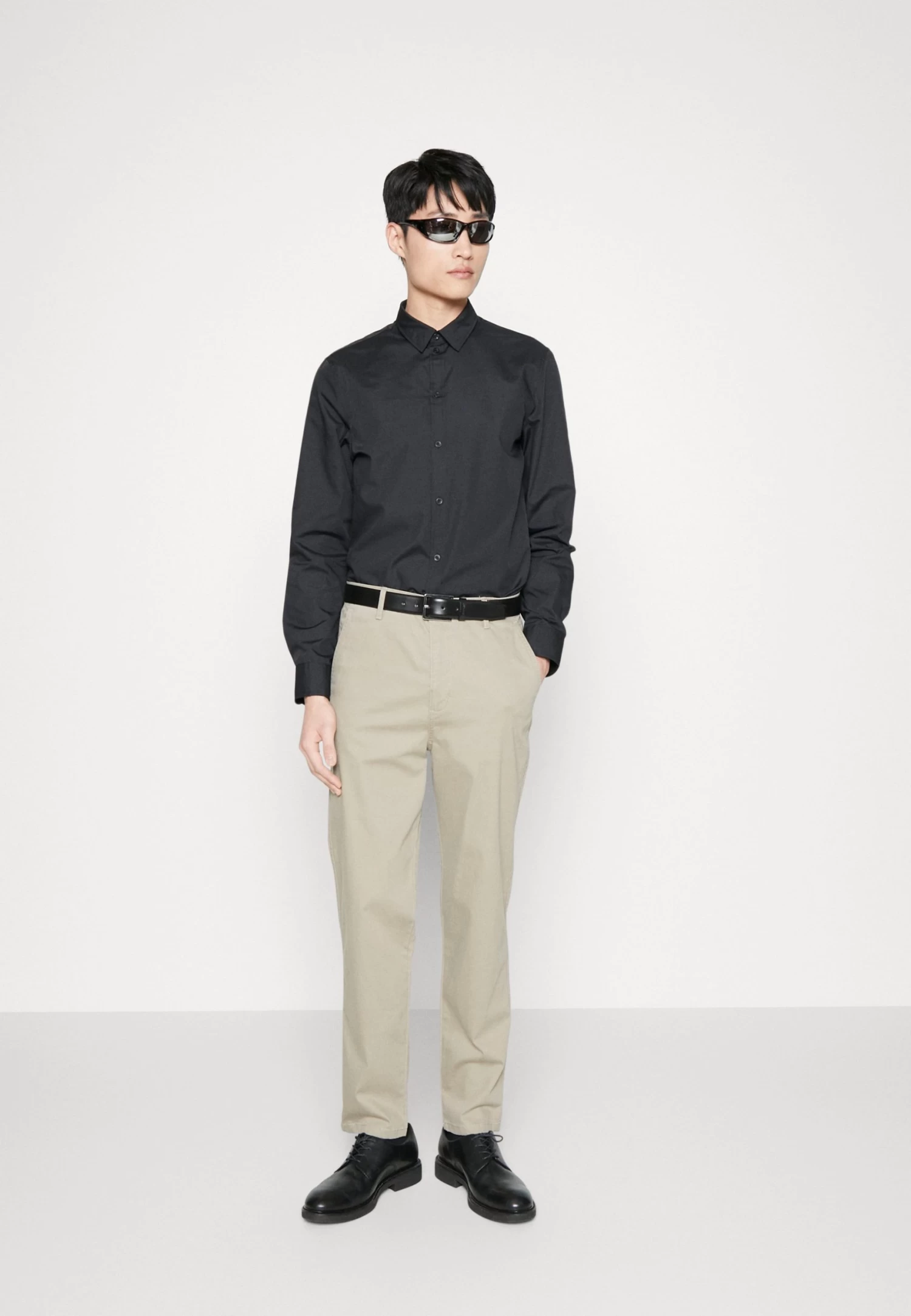 Pier One 2 Pack - Camisa Elegante - Black 1 Pier One 2 Pack - Camisa Elegante - Black