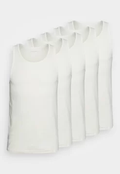 Pier One 5 Pack - Camiseta Interior - White -Pier One c617b98cffae45108f57c71052399269 scaled