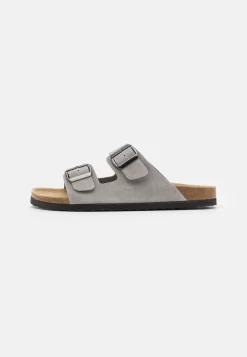 Pier One Leather Unisex - Pantuflas - Grey