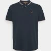 Pier One Polo - Dark Blue/Orange
