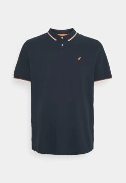 Pier One Polo - Dark Blue/Orange