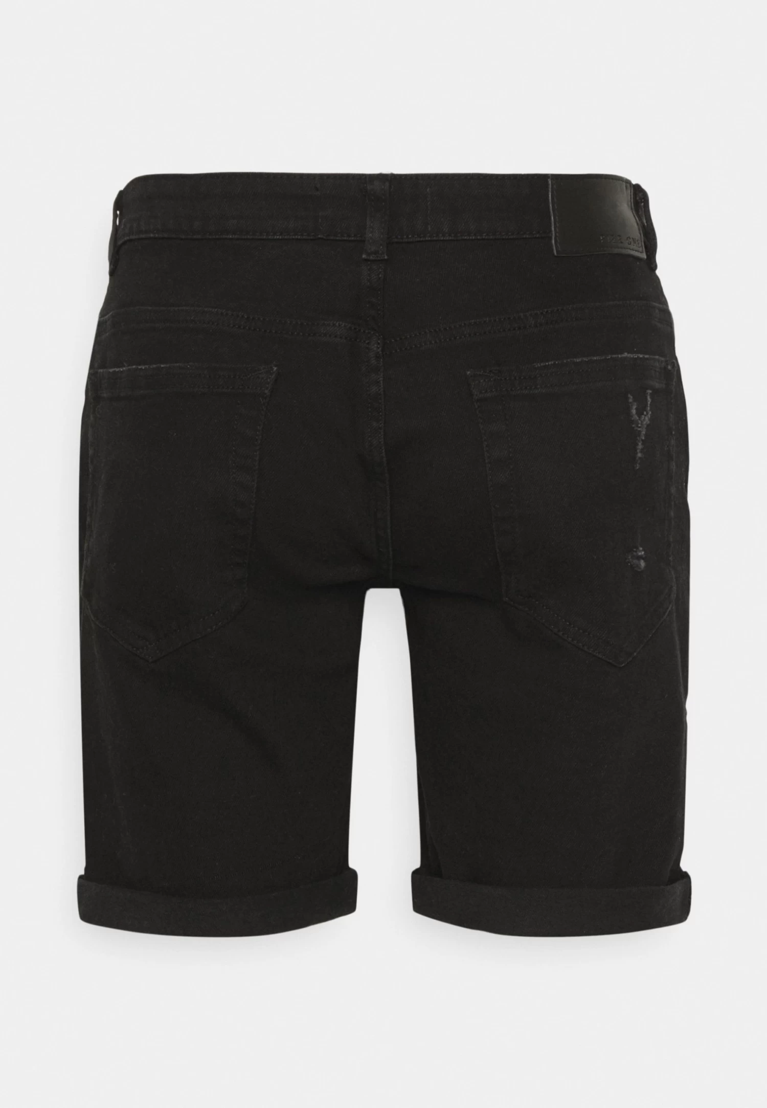 Pier One Shorts Vaqueros - Black 2 Pier One Shorts Vaqueros - Black - Imagen 2