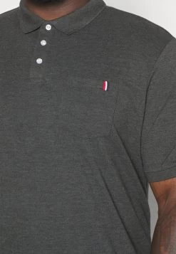 Pier One Tricolore Trim- Polo - Dark Grey -Pier One d570541375134f839e88f1f4a3b399d4