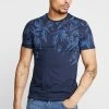 Pier One Camiseta Estampada - Blue