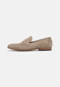 Pier One Leather - Mocasines - Beige