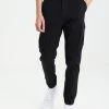 Pier One Cuffed Skinny Trouser- Pantalones Cargo - Black