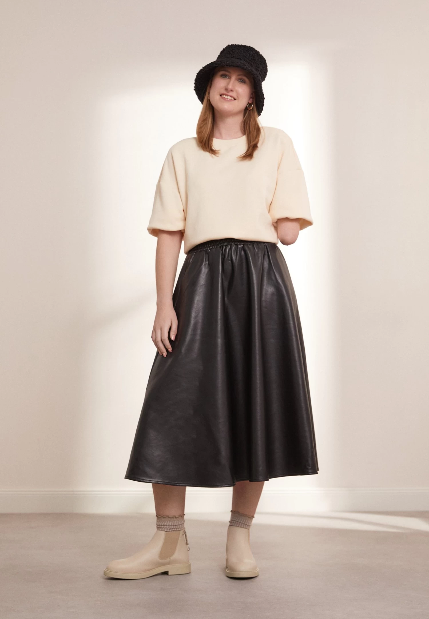 Pier One Leather - Botines Bajos - Beige 3 Pier One Leather - Botines Bajos - Beige - Imagen 3