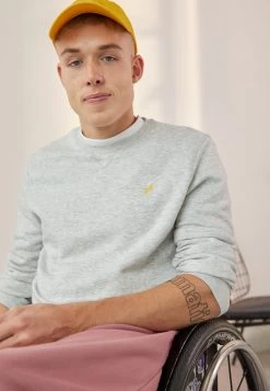 Pier One Sudadera - Mottled Light Grey