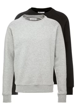 Pier One 2 Pack - Sudadera - Mottled Light Grey/Black -Pier One dba537e667ce4fe2aee0ab958e24e9cf scaled