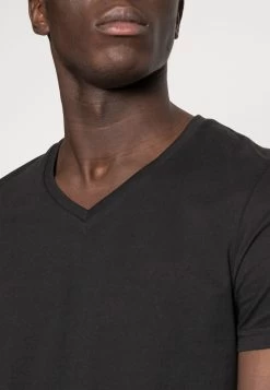 Pier One 3 Pack- Camiseta Básica - Black -Pier One df7c9f951f5c42309db997b3240fc1e8