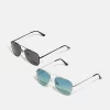 Pier One 2 Pack - Gafas De Sol - Black/Blue