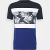 Pier One Camiseta Estampada - Blue