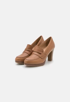 Pier One Leather- Tacones - Cognac -Pier One e17d8d2073694eb883bc13a967c6343d scaled