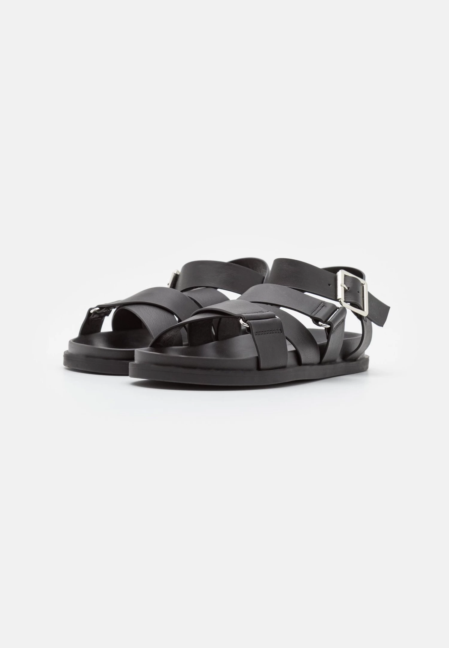 Pier One Unisex - Sandalias - Black 2 Pier One Unisex - Sandalias - Black - Imagen 2