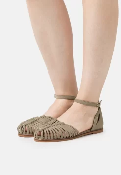 Pier One Leather- Sandalias - Mint