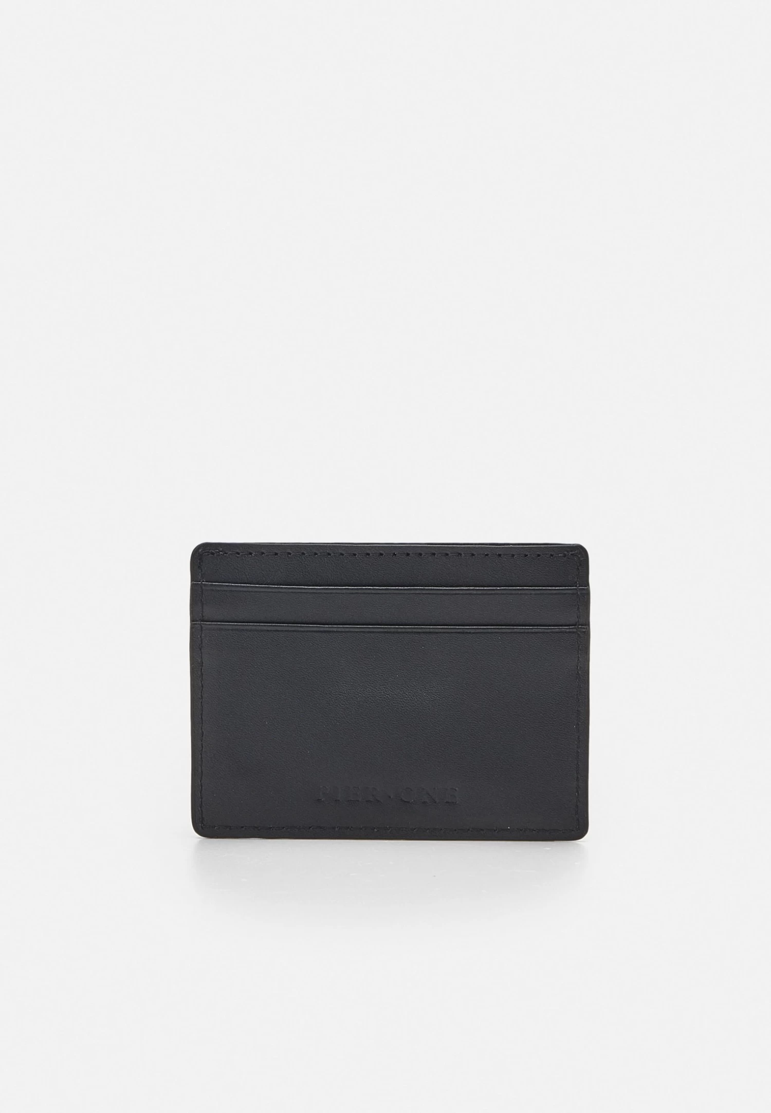 Pier One Unisex Leather - Monedero - Black 1 Pier One Unisex Leather - Monedero - Black